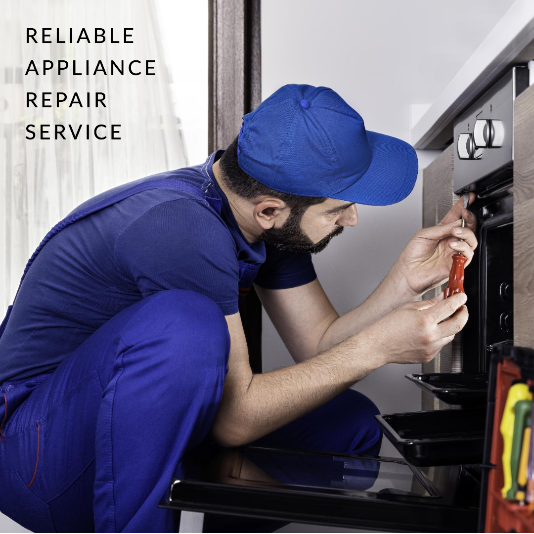 Appliance Repair Technician at work